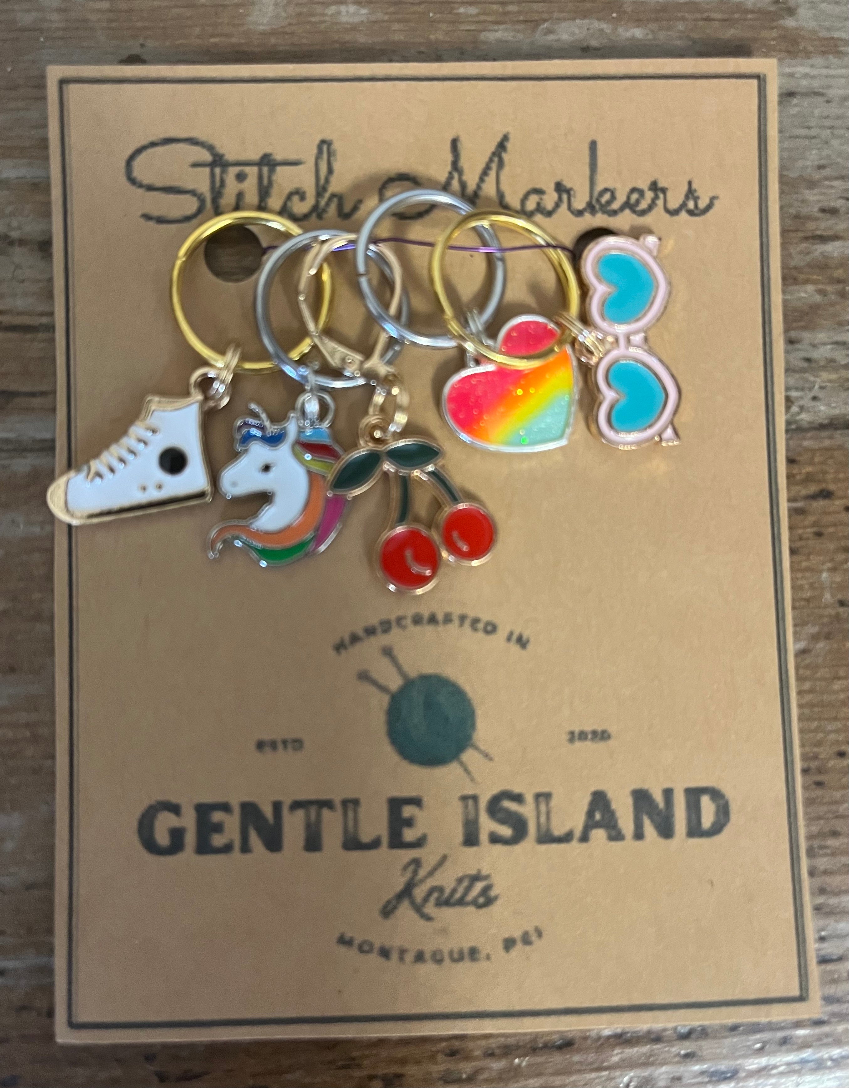 Gentle Island Stitch Markers